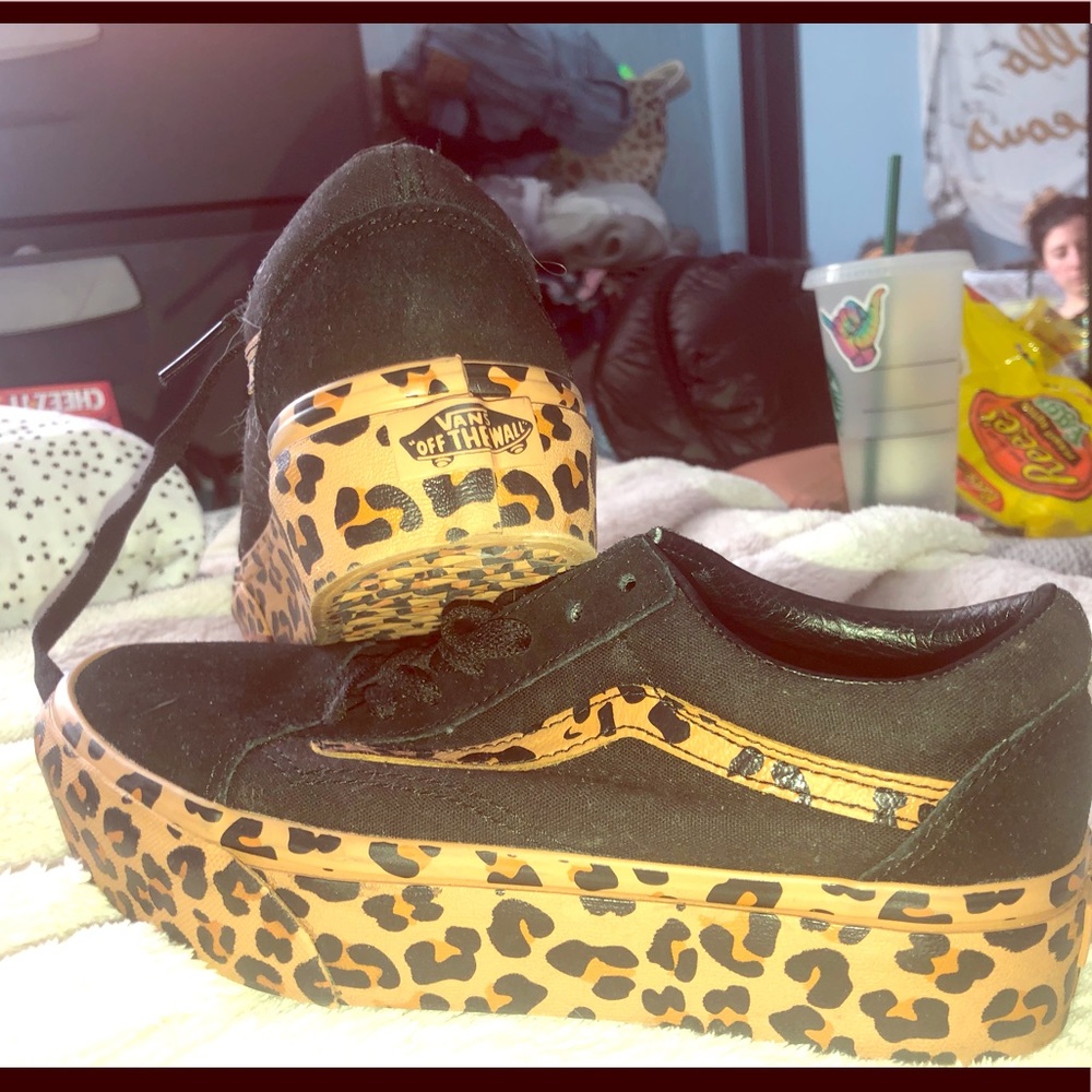 Vans Cheetah Platforms